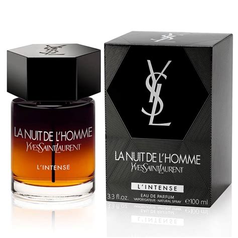 ysl la nuit de l homme intense edp|la nuit de l'homme 60ml.